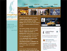 Tablet Screenshot of penguinpublicity.com